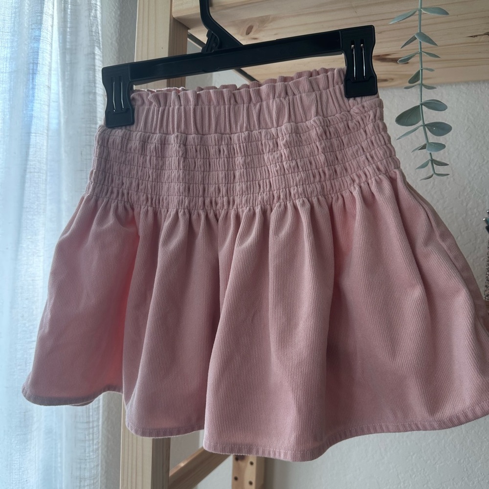 GB Girls (Dillard’s) Pink Smocked Mini Skirt